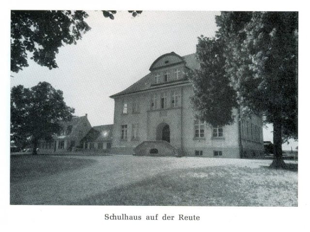 Schulhaus auf der Reutte